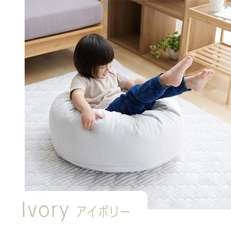 クッションになる 布団収納ケース 丸型(大) 全4色【プラザセレクト】