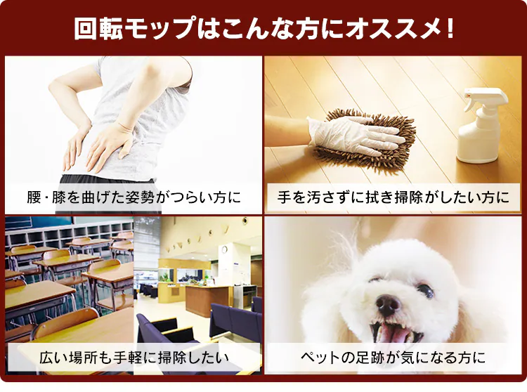 【完売品】【手回しタイプ】回転モップセット KMT-420 ダークグレー4
