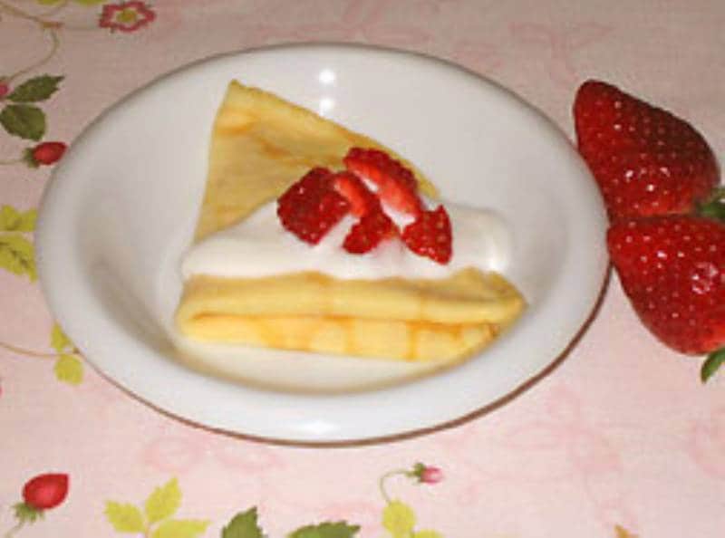 犬の手作り おやつレシピ 苺とヨーグルトのクレープ アイリスプラザ メディア