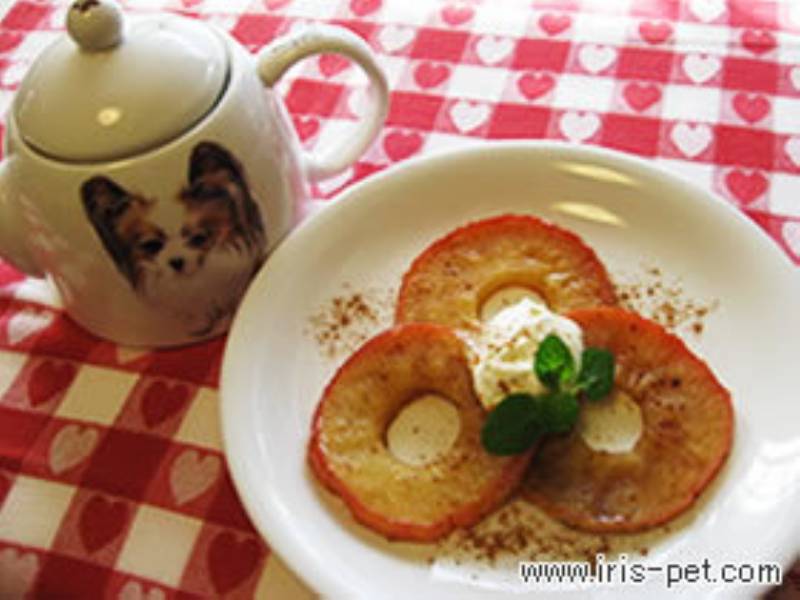 犬の手作り おやつレシピ 焼きりんご アイリスプラザ メディア 犬の手作り おやつレシピ 焼きりんご アイリスプラザ メディア