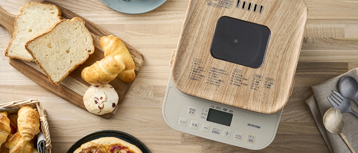 焼きたてパンをもっと手軽に！ホームベーカリーの選び方 | アイリス