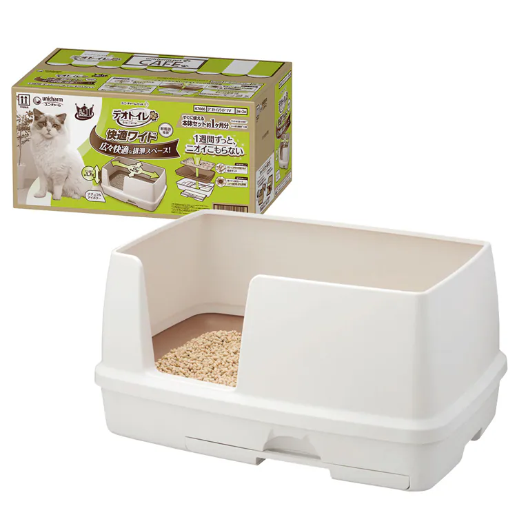ユニ・チャーム デオトイレ 快適ワイド本体セット 【プラザセレクト】