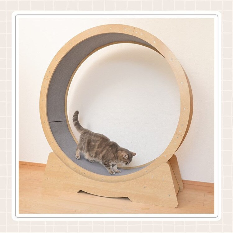 LULUCAT 静音 キャットホイール キャットランナー 猫 ルームランナー