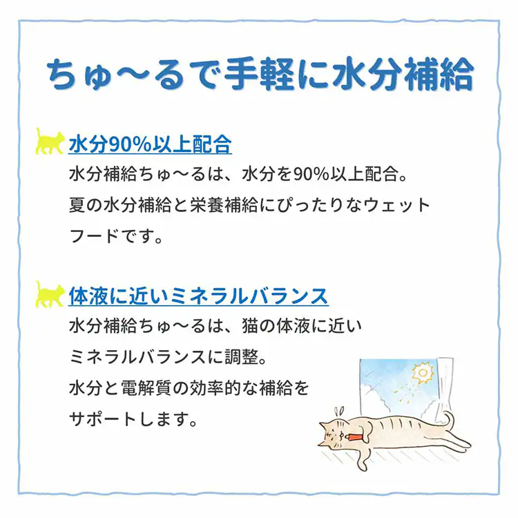 いなばペットフード CIAO ちゅ~る 水分補給 24本入り PC-10 【プラザセレクト】