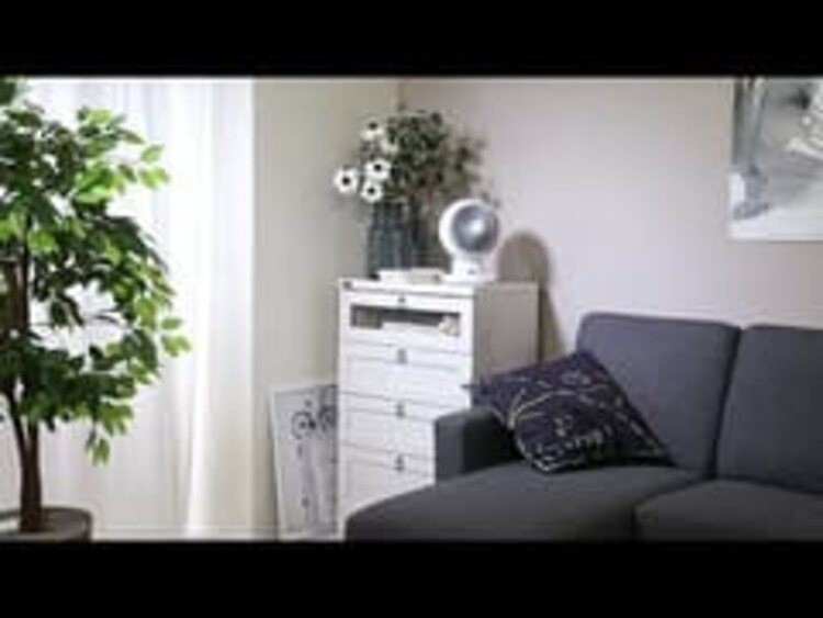 サーキュレーターアイ 24畳 DCモーター 上下左右首振り PCF-SDC15T-W ホワイト  9